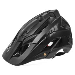 BAT FOX-Capacete De Bicicleta De Montanha Para Homens, Capacete De Bicicleta, Capacetes De Ciclismo Preto Fosco, Capacete MTB - Image 2