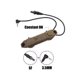 Tático Iluminado Pressão Remoto, Interruptor de Função Dupla, Adequado para PEQ-15, DBAL-A2, M300, M600, Arma Lanterna - Image 4