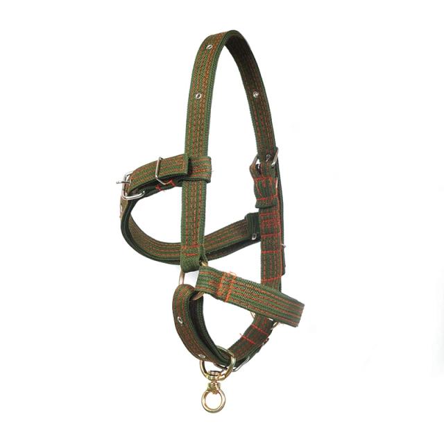 Halter de Gado de Nylon Ajustável para Bovinos e Equinos - Trela de Chumbo Respirável