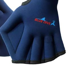Luvas de natação webbed paddle durável leve anti deslizamento luvas de natação para aeróbica aquática mergulho fitness aquático rafting crianças - Image 4