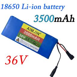 Bloco recarregável da bateria de lítio, 10S1P, 36V, 18650, poder superior 20A, 3.5Ah, apropriado para equipado com o acessório BMS - Image 5