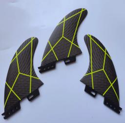 Surf Fins Thrusters Set, Acessórios Surf, Tri Set para Prancha - Image 1