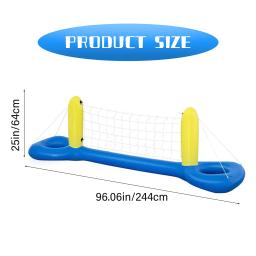 Rede Inflável De Voleibol Para Adultos, Basquete, Conjunto De Meta De Mão, Grosso E Durável, Brinquedo De Água, Jogos De Interior - Image 5