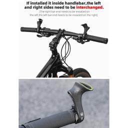 West bike-Punhos ultraleves do guiador para mountain bike, mtb, interior, design ergonómico, acessórios de ciclismo - Image 4