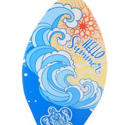 Skimboard Verão com Revestimento High Gloss, Stand Up Lightweight Wooden Skim Board - Image 5