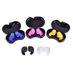 Tampões de silicone à prova d'água com caixa de coleta, esportes aquáticos, acessórios de natação, orelha à prova de poeira, 1 par - Image 5