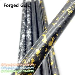 Tubo de fibra de carbono forjado colorido, material composto alto 3K, 500mm, OD 12mm 16mm 20mm 22mm 25mm 28mm 30mm, 2 peças por lote - Image 2