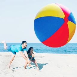 Bola De Futebol De Grama Inflável, PVC Espessado, Peça De Jogo De Água Ao Ar Livre, Escola E Jardim De Infância Esportes Divertidos, Bola De Futebol De Praia - Image 4