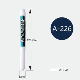 Branco Oleoso Conjunto de Marcador de Pintura Permanente, Ponta Fina, 0.7mm, 1.0mm, 2.5mm, para Rocha, Tecido, Madeira, Metal, Vidro, Lona, Pneus, Graffiti - Image 4