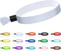 50/100/200 pçs pano festa pulseiras evento pulseiras coloridas pulseira de festa para eventos presentes personalizado - Image 2