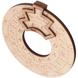 Ferramenta De Melodia De Madeira Para Teoria Musical, Círculo De Quintos, Instrumentos, Roda De Cores, Acorde, Acessórios De Guitarra Geral - Image 1