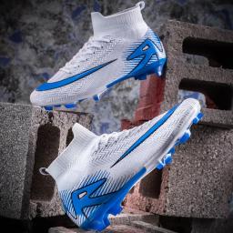 Homens originais sapatos de futebol sociedade chuteiras sapatos de futebol indoor campo botas rápida sociedade chuteiras treinamento grama tênis - Image 2