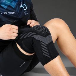 Joelheiras Suporte Para Esportes, menisco Joelheiras Proteção Patela, Brace Basquete, Manga De Segurança Fitness, 1 Pc - Image 2