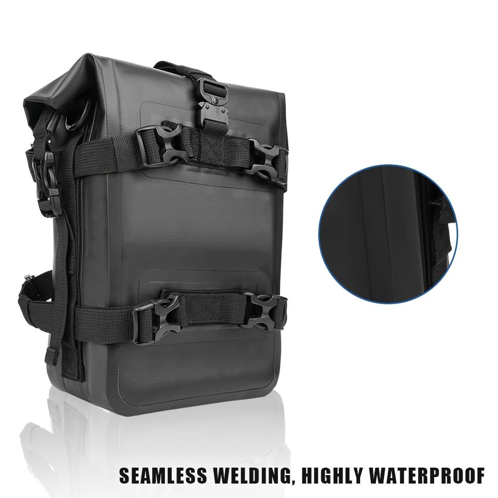 Para bmw r1200gs r1250gs adv para honda nc750x cb500x quadro da motocicleta barras de acidente saco à prova dwaterproof água pára-choques ferramenta reparo saco colocação - Image 1