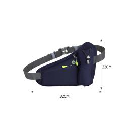 Sacos de cintura com suporte de garrafa de água para homens e mulheres, cinto de hidratação, esportes Fanny Pack, ginásio, corrida, celular, corrida, ciclismo - Image 6