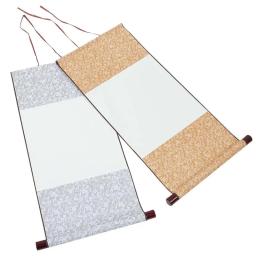 Papel de rolagem chinês em branco caligrafia parede pintura rolos sumi escrita arte xuan cartaz arroz pendurado tinta desenho decoração rolo - Image 2