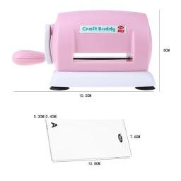 Die Cutting Embossing Machine, cortador Scrapbooking, corte do cartão de papel, mão DIY Craft Buddy, 5 cores - Image 2