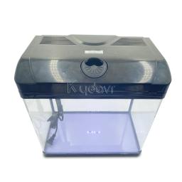 30l único pequeno tanque de peixes aquário aquário aquário aquário grande vidro com luz led - Image 5
