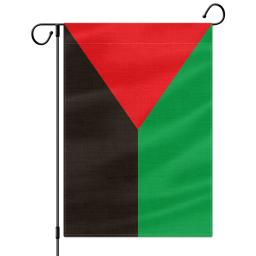Bandeira do jardim de Martinica de PTEROSAUR, bandeira da frente nacional para a libertação de Martinica, decoração exterior interna de 12.5x18 polegadas - Image 1