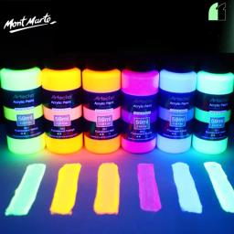 Tinta Acrílica Brilha na Escuridão para Artistas e Estudantes, Pintura Artística, Decorações DIY de Halloween e Natal, Pigmentos Ricos, 59ml - Image 1