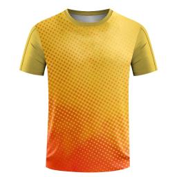 Camiseta esportiva masculina e feminina para treinamento de tênis de mesa, secagem rápida, roupas fitness ao ar livre, mangas curtas respiráveis, moda verão - Image 6