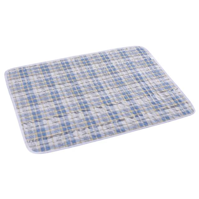 Tapete Absorvente Reutilizável Estilo Xadrez para Treinamento de Pets e Proteção de Assentos em Casa e no Exterior