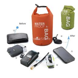 Bloco seco impermeável do saco, natação, rafting, caiaque, rio Trekking, flutuando, vela, canoagem, canoagem, canoagem, saco de água, saco seco, 2L, 5L, 10L - Image 4