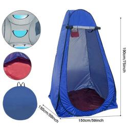 Barraca impermeável ao ar livre portátil do chuveiro, vestiatório, abrigo para acampar, caminhadas, pesca, banheiro da praia - Image 6