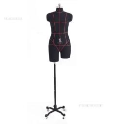 Manequim De Costura De Nível Profissional Para Mulheres, Capa De Algodão Criativa, Pode Ser Pinado Metade Do Corpo, Costureira Manequins Matel Base - Image 3