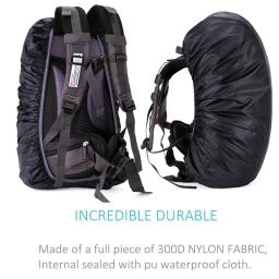 Capa mochila impermeável para acampamento ao ar livre, capa de chuva poeira, caminhadas e escalada saco, 30L-40L - Image 6