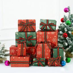 Papel De Embrulho De Natal, Suprimentos De Embalagem De Presente, Acessórios De Decoração, Ano Novo, 2020 - Image 2