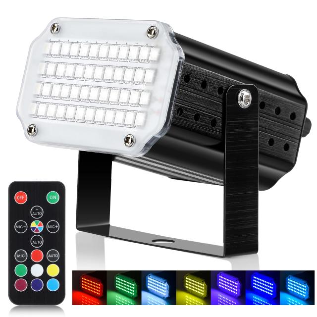Festa Master: Projetor Laser, Luzes de DJ e Estrobe com Controle Remoto para Ambientes Festivos