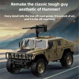 JJRC C8835 1:16 4x4 Carro de controle remoto - Escalador off-road todo-o-terreno com luzes LED para presente de brinquedo de aventura off-road para crianças - Image 1