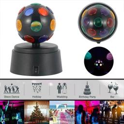 Plástico palco holofotes para festa, discoteca bola, lâmpada efeito mágico, presente criativo, novo - Image 5