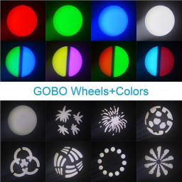 BETOPPER-Luz Profissional Disco, Corpo Pequeno 7 Gobos com Padrão Bonito, Criar Efeito Visual Perfeito para Bar, Casamento ect, 10W - Image 6