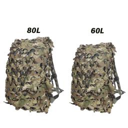 Mochila líquida de camuflagem 3D Kit de capa de capacete Corte a laser Malha de camuflagem para caça Airsoft Acessórios de capacete tático - Image 2