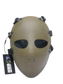 Máscara de proteção total para airsoft paintball bb arma, cor preta, 1pc - Image 3