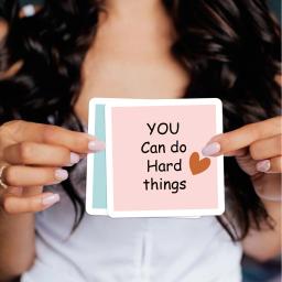 Mini cartão de incentivo para ele e ela, cartões motivacionais com citações inspiradoras Nota, obrigado cartões para amigos e familiares, 30PCs - Image 3