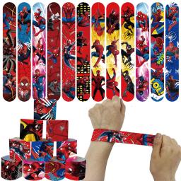 Super-herói Spiderman Birthday Party Favors, tapa Pulseira, Pulseiras Adesivos, Goodie Sacos para Crianças, Pinata Enchimentos Suprimentos - Image 4