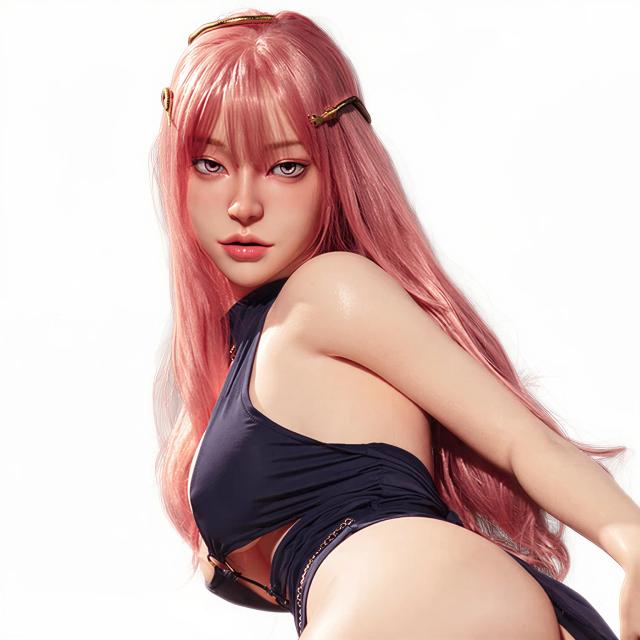 Boneca do Amor Realista - Corpo Inteiro - Vagina Dupla e Ânus Realista
