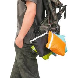 Saco impermeável ao ar livre saco de natação bolsa para acampamento caminhadas com gancho zíper saco de armazenamento 4 cores bolso/js - Image 2