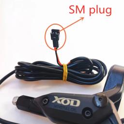 Xod ebike bicicleta freio a disco hidráulico eletricidade controle de energia shifter freio a disco hidráulico freio da bicicleta sm/2pin plug - Image 2
