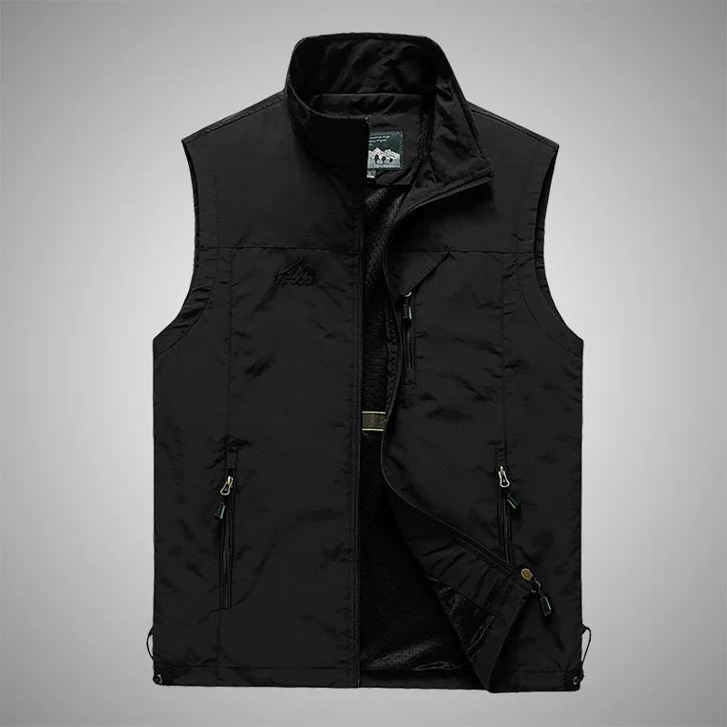 Jaqueta com capuz respirável para homens, corta-vento impermeável, proteção solar, roupas esportivas de pesca, camping e caminhadas, primavera e outono - Image 1