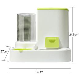 Alimentador automático para animais de estimação, 2-em 1, bebedouro, distribuidor de água, tigela de alimentos, suprimentos para cães e gatos, acessórios - Image 3