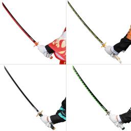 Katana, Máquina de Cosplay Anime, Espada Samurai Real, Rengoku Tanjiro, Variedade de Estilos, 104cm - Image 5