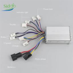Ebike escova controlador Kit para bicicleta elétrica, escovado DC Motor controlador, acessório de bicicleta, 500W, 1000W, 24V, 36V, 48V, 800W - Image 4