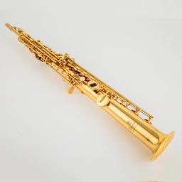 Saxofone soprano com Acessórios para Estojos, Instrumento Musical Profissional, Corpo Liso Dourado Lacado, B-Flat, Feito no Japão, 875EX - Image 5