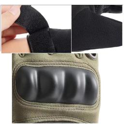 Luvas Táticas de Dedo Completo Masculino, Proteção Fitness, Motocicleta Esportiva, Caça, Escalada, Caminhada - Image 3