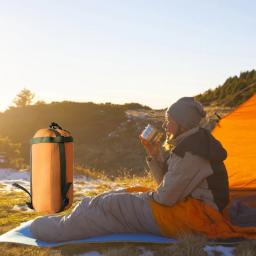 Outdoor Camping Saco De Dormir, Saco Comprimido, Saco De Armazenamento De Algodão De Lazer, Saco De Acabamento De Detritos De Roupa - Image 6
