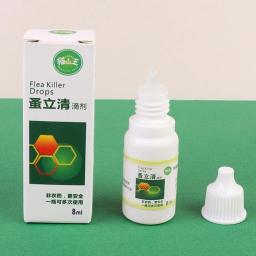Pet Anti-Flea Tratamento Spray, Carrapatos Gotas para Cachorro e Gatinho, Ácaros do cão, Nova chegada, 8ml - Image 3